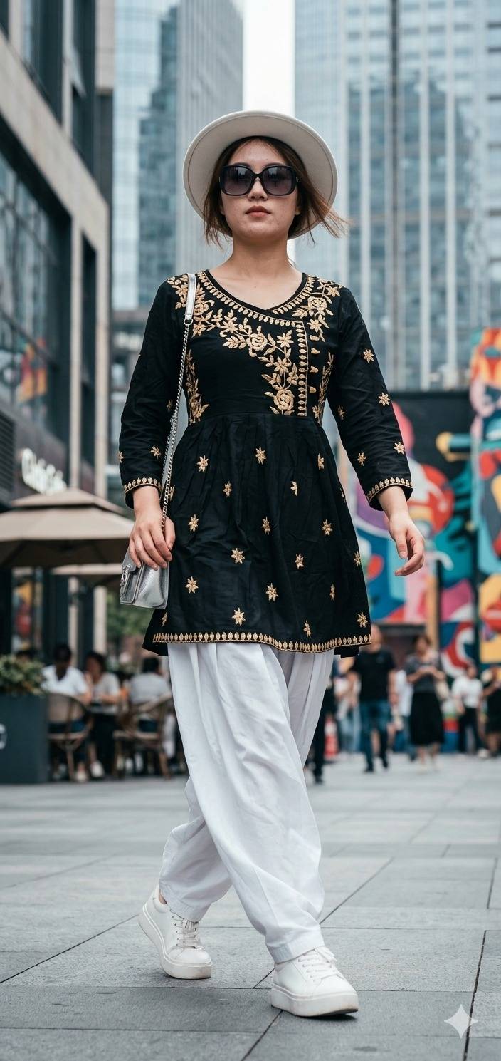 STYLE 9155 By Fashid Designer Stylish Fancy Colorful Beautiful Ethnic Wear Collection Tops At Wholesale Price